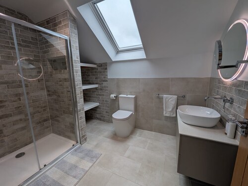 A large modern and stylish holiday home, perfect for a countryside escape in north Pembrokeshire.
