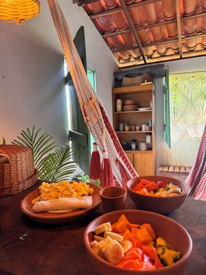 Dining - Boho house in Atins, Lençóis Maranhenses, 3 min walk to the beach (barreirinhas)