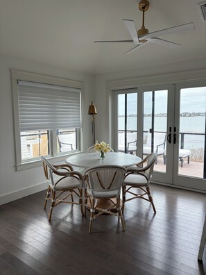 Dining - 4-bedroom house in serene South Kingstown with backyard access to a pond (South Kingstown)