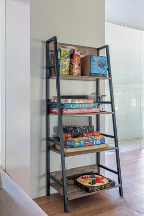 Condo, 1 Bedroom, Accessible, Patio | Games room - Nordic-inspired Rustic Minimalist Condo (Lapu-Lapu)