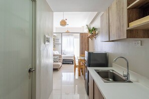 Condo, 1 Bedroom, Accessible, Patio | Interior - Nordic-inspired Rustic Minimalist Condo (Lapu-Lapu)
