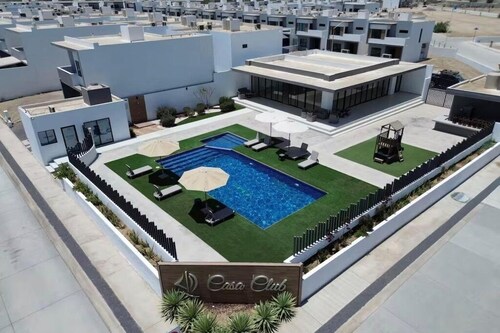 Modern house with 3 bedrooms, pool, La Paz BCS