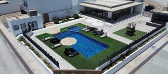 Modern house with 3 bedrooms, pool, La Paz BCS