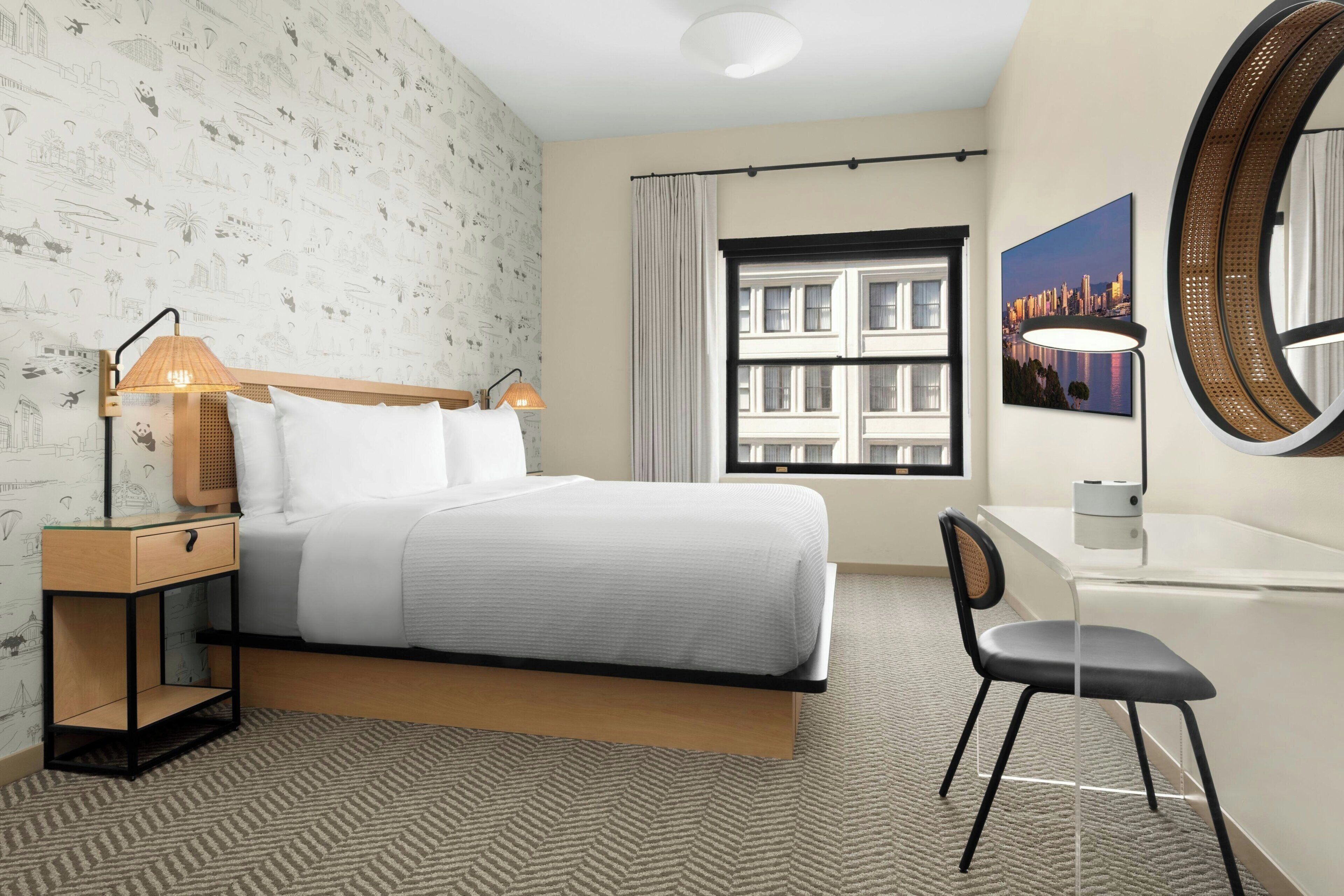 デラックス ルーム キングベッド 1 台