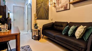 Condo, 1 quarto, acessível, vista para a montanha | Sala de estar