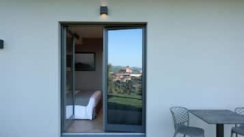 Superior-Apartment, Gartenblick