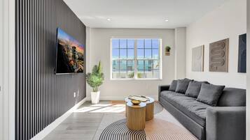 45-inch Smart TV with cable channels