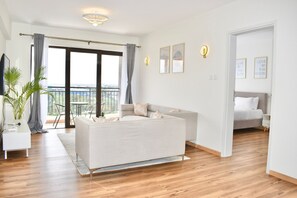 Living area - Nairobi, Luxury Apartment, 2. Meets UN Standards (Nairobi)