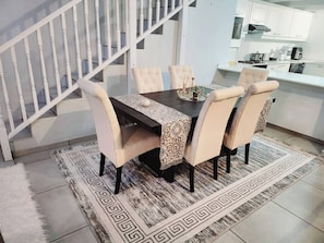 Apartment, 3 Bedrooms, Balcony | Dining room - Luxury Apartment in Waikiki E5 Close to the Beach (Ballito)
