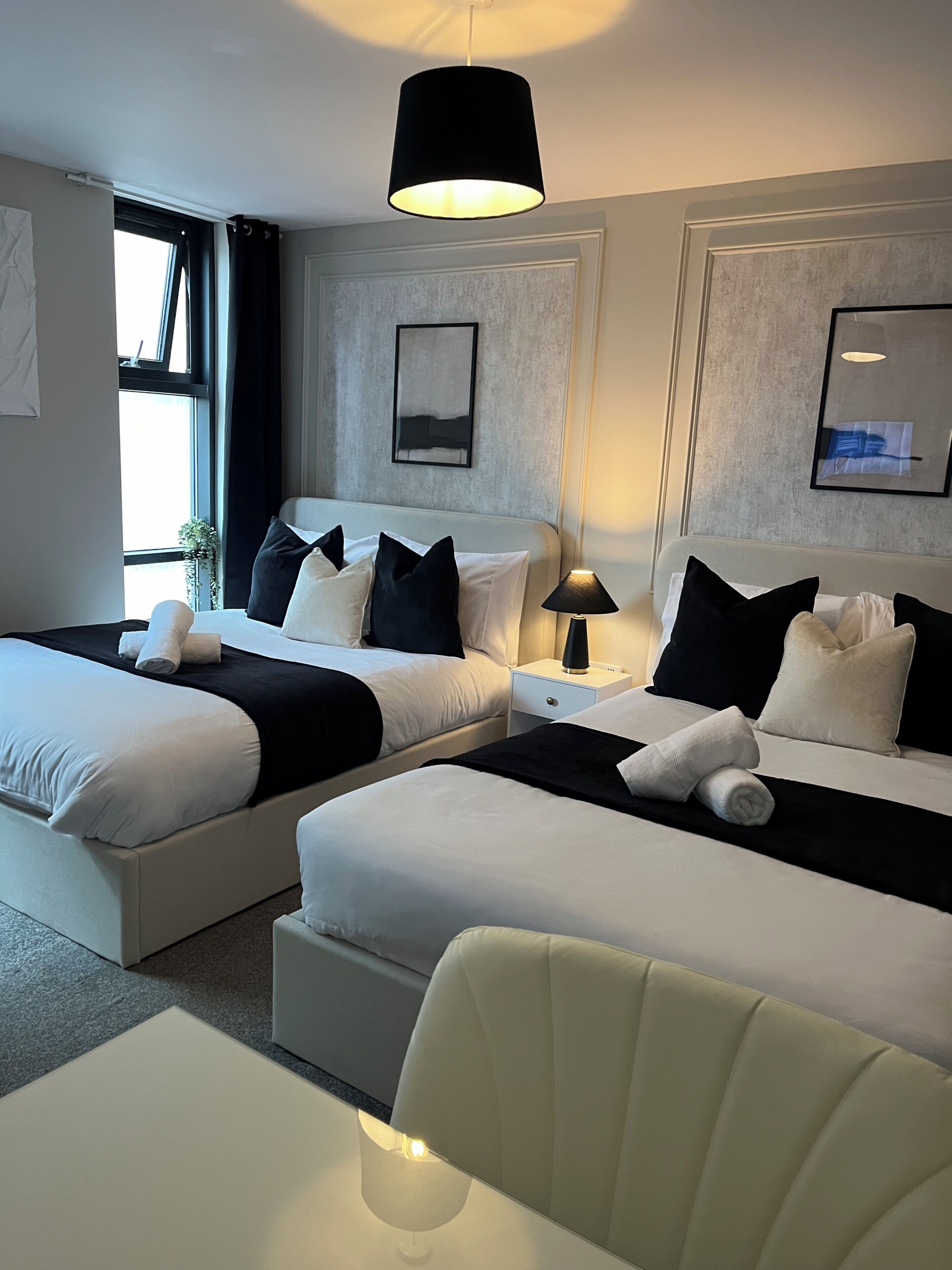 2 bedrooms, desk, iron/ironing board, free WiFi