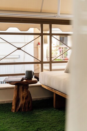 Interior - Rustic Boutique Retreat with Live Olive Tree, Parking and 1Gbps Fiber Internet (Peristeri)