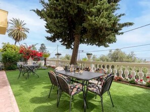 Outdoor dining - Incantevole vista mare - Mareri apartments (Sanremo)