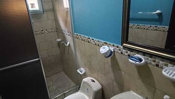 Towels, soap, toilet paper