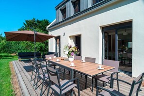 Outdoor dining - Kermencoz Maison familiale (Trégunc)