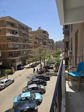 Property grounds - 2-bedroom apartment in marvelous Heliopolis with AC , WIFI and all needs . (Heliopolis)