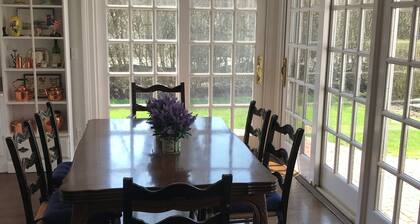 Classic Bridgehampton Farmhouse - Heated Pool - South of Highway - Walk to Town