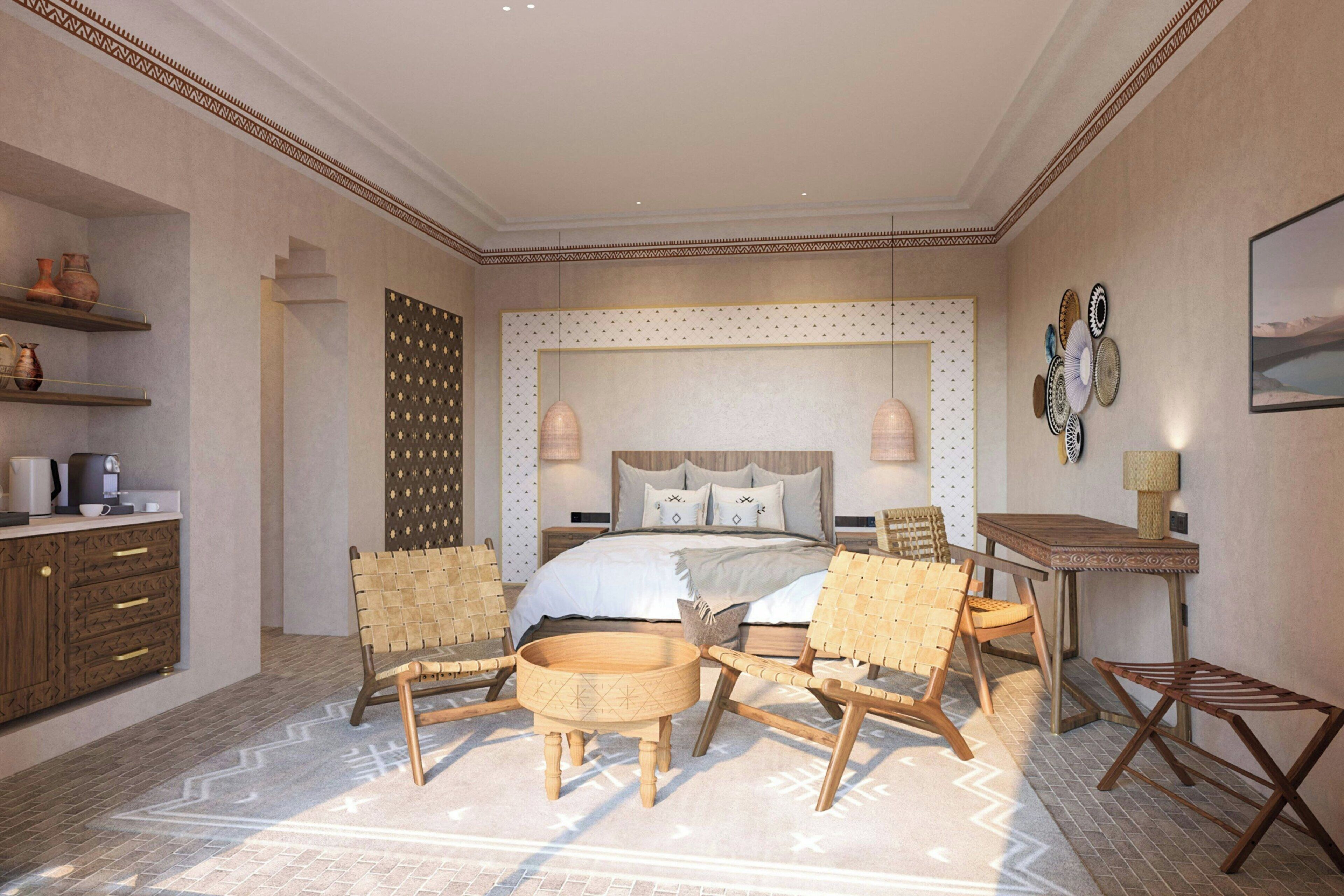 Kamar Deluks, 1 Tempat Tidur King, balkon