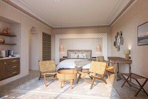 Kamar Deluks, 1 Tempat Tidur King, balkon