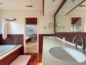 Bathroom - On the Water + Dock & Large Deck in Bel Marin Keys (Novato)