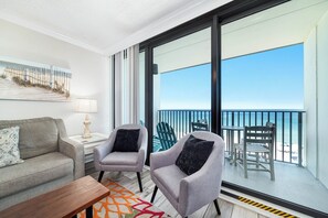 TV - Island Sunrise 667 | Beachfront | Pool | Low-Density | Heart of Gulf Shores | My Beach Getaways (Gulf Shores)