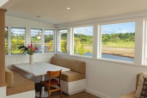 Dining - Cottage Three - Hidden Gem on Hanalei River (Hanalei)