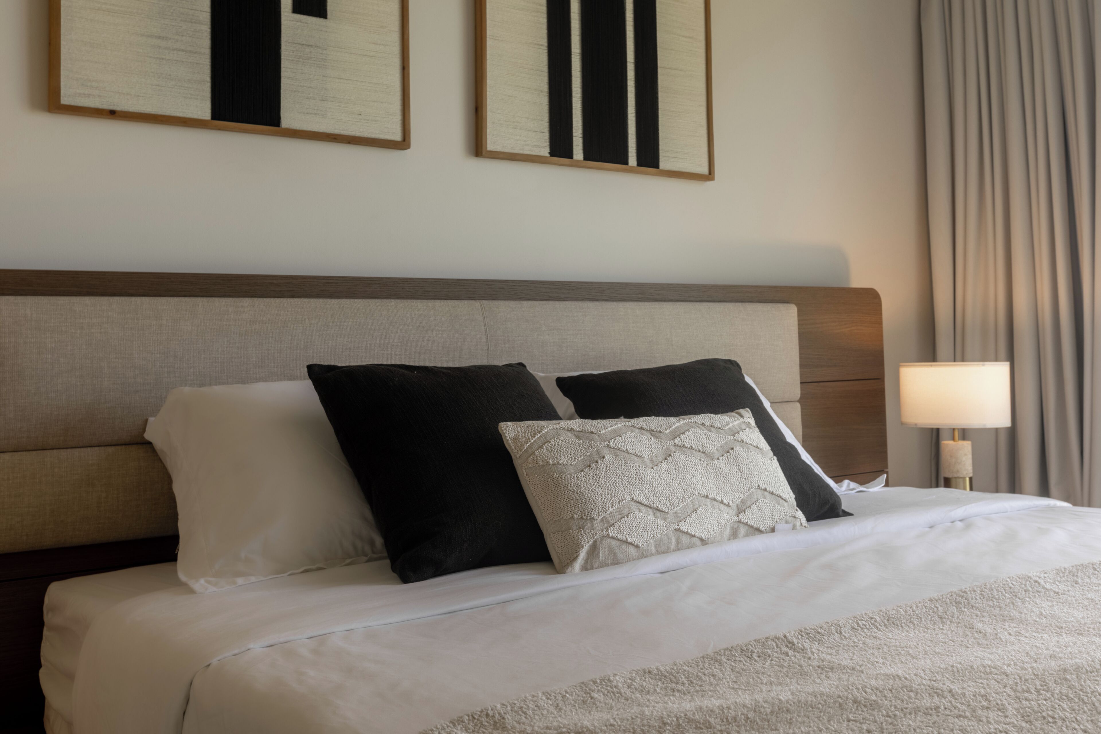 5 habitaciones y ropa de cama 