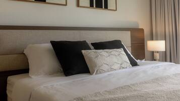 5 habitaciones y ropa de cama