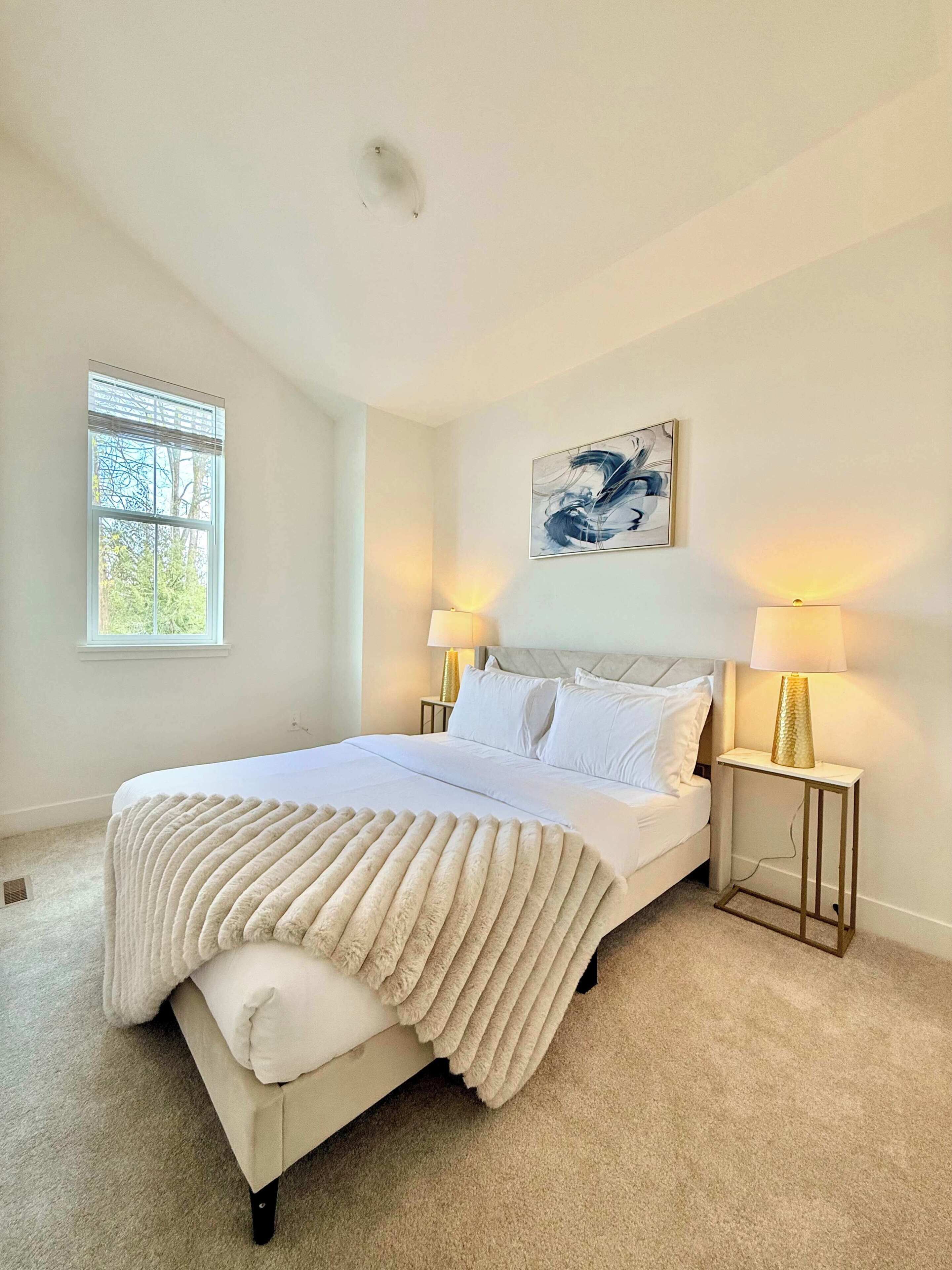 Iron/ironing board, travel cot, WiFi, bed sheets