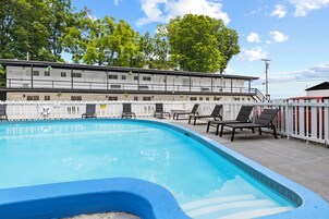 Seasonal outdoor pool