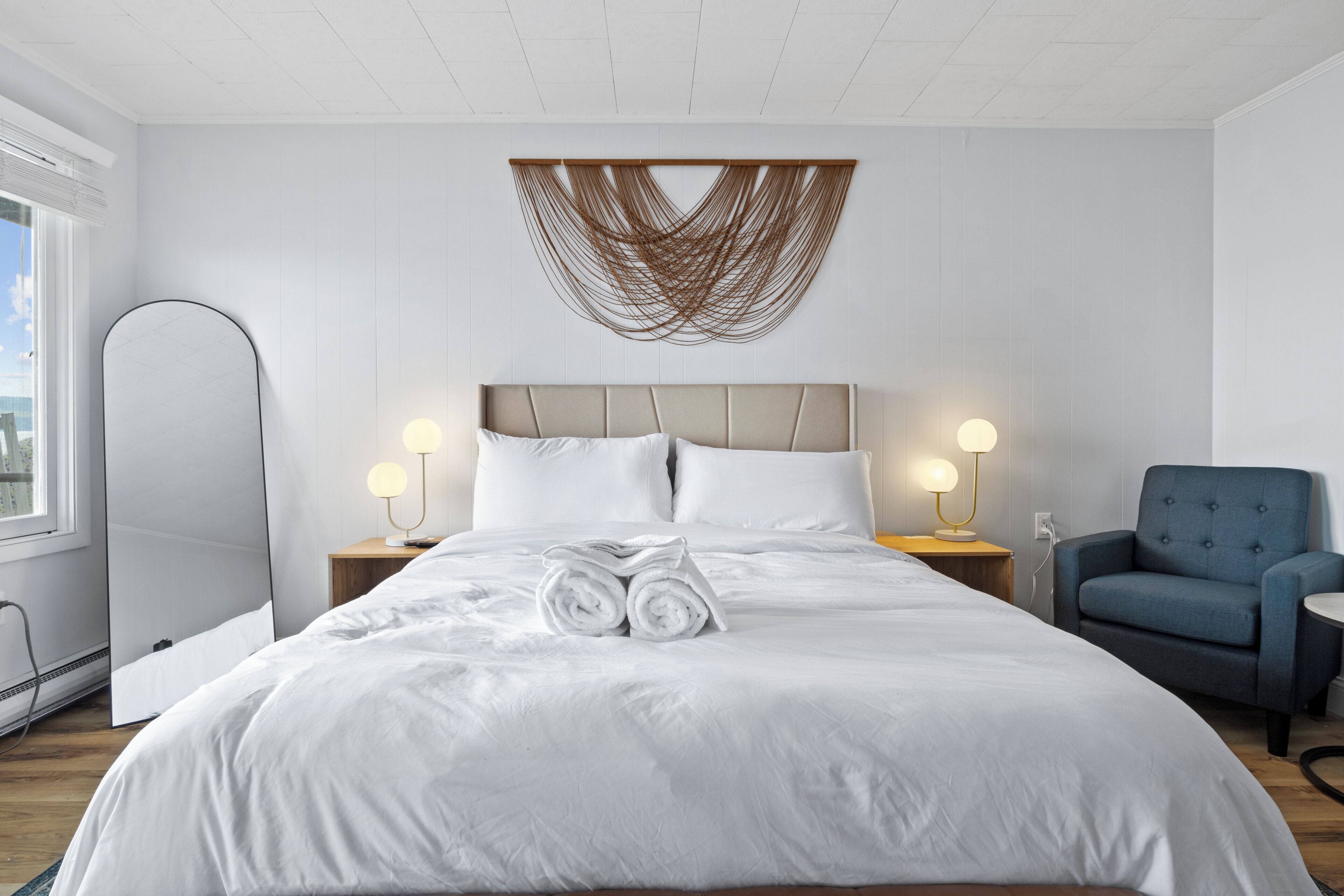 Habitación individual, 1 cama Queen size, balcón, vista al lago