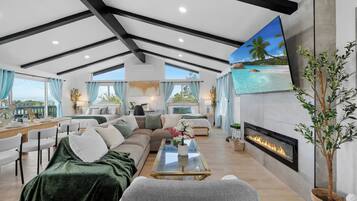 Smart TV, video games, books, music library