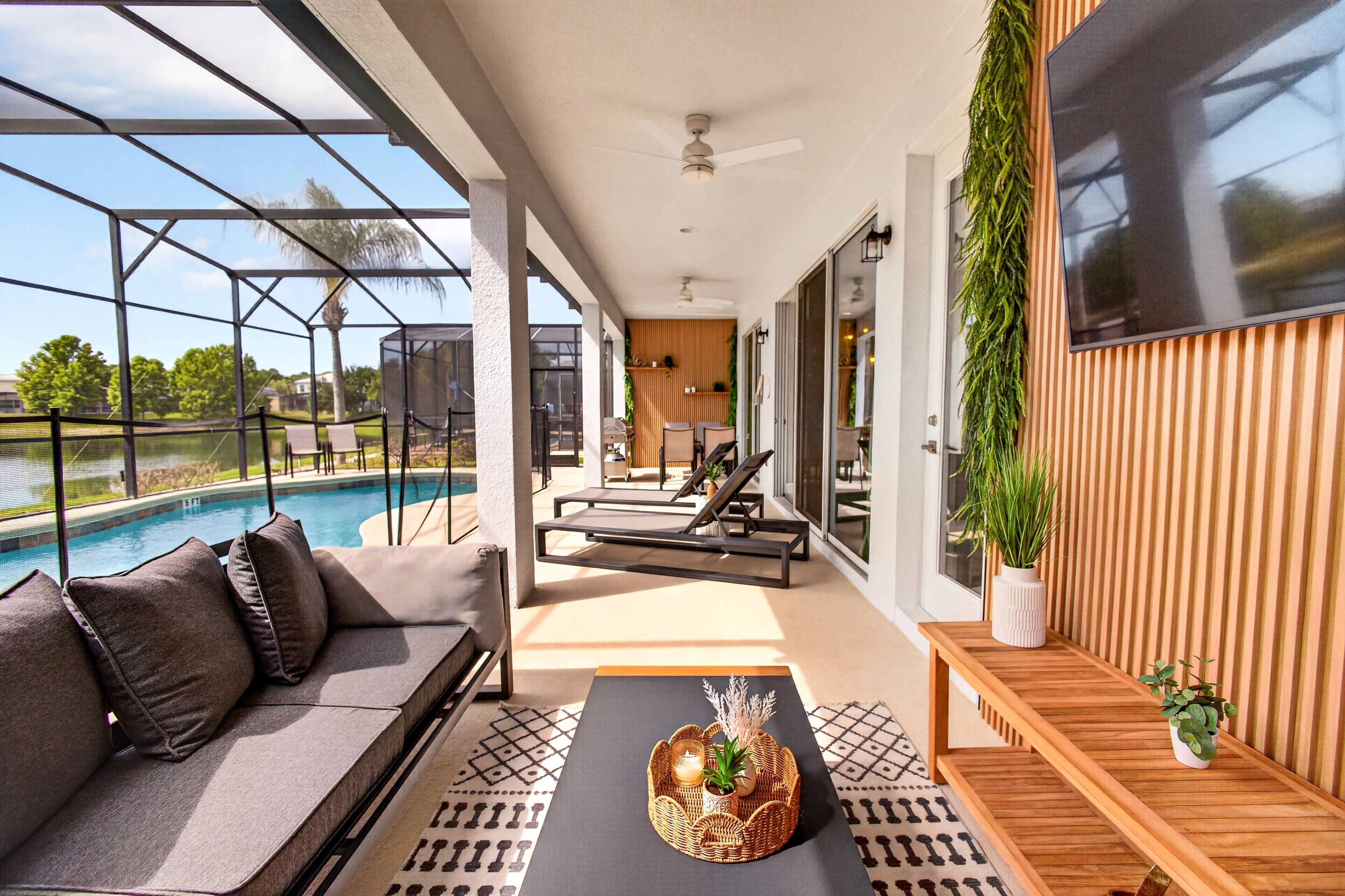Indoor pool, a heated pool