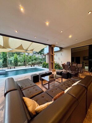 Outdoor pool - Villa del Alma, Luxury Villa in La Libertad SurfCity El Salvador (Tamanique)