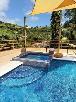 Outdoor pool - Villa del Alma, Luxury Villa in La Libertad SurfCity El Salvador (Tamanique)