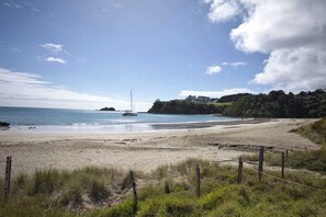 Beach - Miro Guesthouse - Palm Beach on Your Doorstep (Waiheke Island)