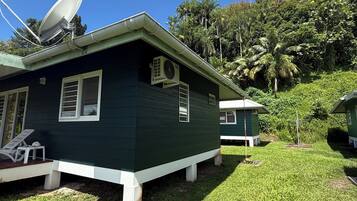 Classic-Bungalow, Terrasse, Gartenblick | Aussenbereich