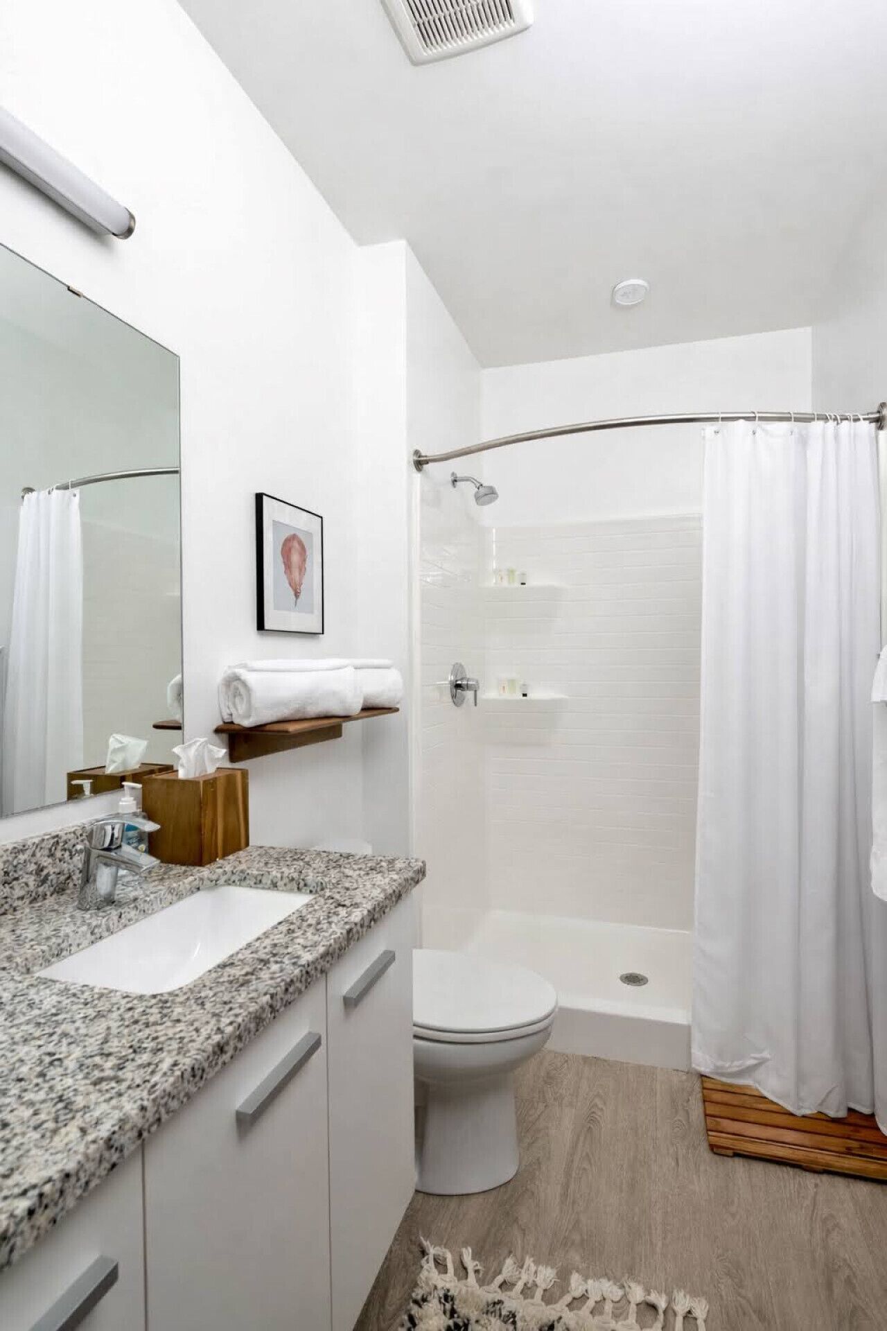 Hair dryer, towels
