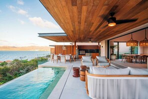 Outdoor dining - Luxury Iyari Villa Inside Punta Mita Ocean View (Corral del Risco)