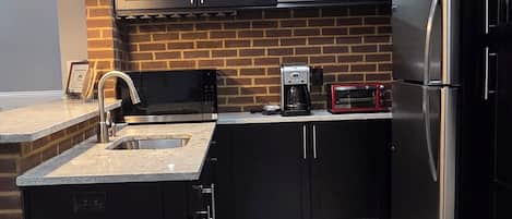 Microwave, stovetop