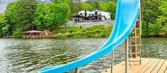  Waterfront, w/covered boat slip, screened gazebo, kayaks, slide w/swim area