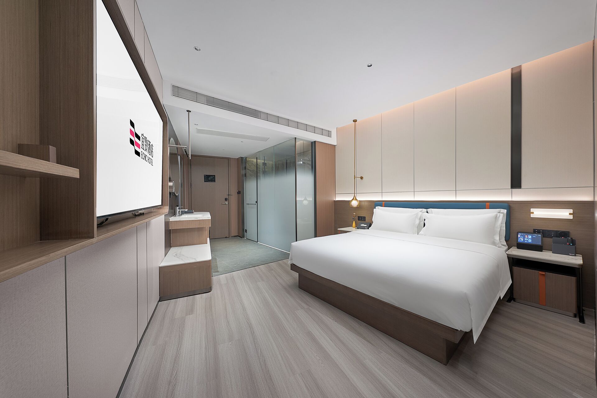 商务双人房, 城市景观