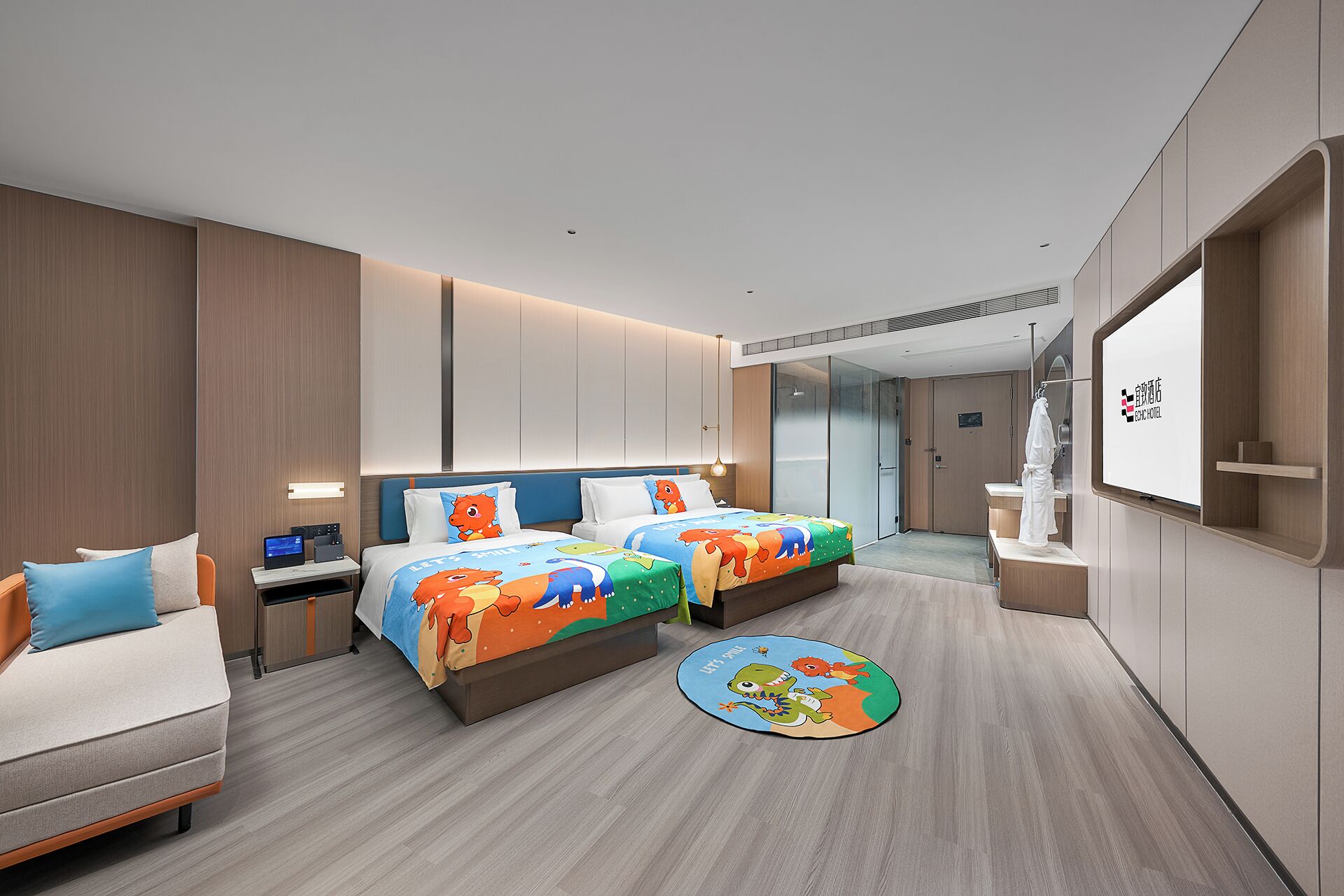 Family Triple Room, City View