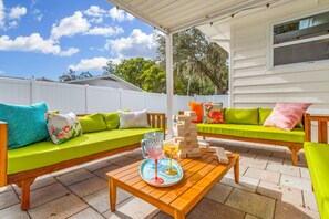 Terrace/patio - Entire home in Clearwater, Florida, United States (Clearwater)