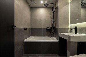 Business-værelse med 2 enkeltsenge | Badeværelse