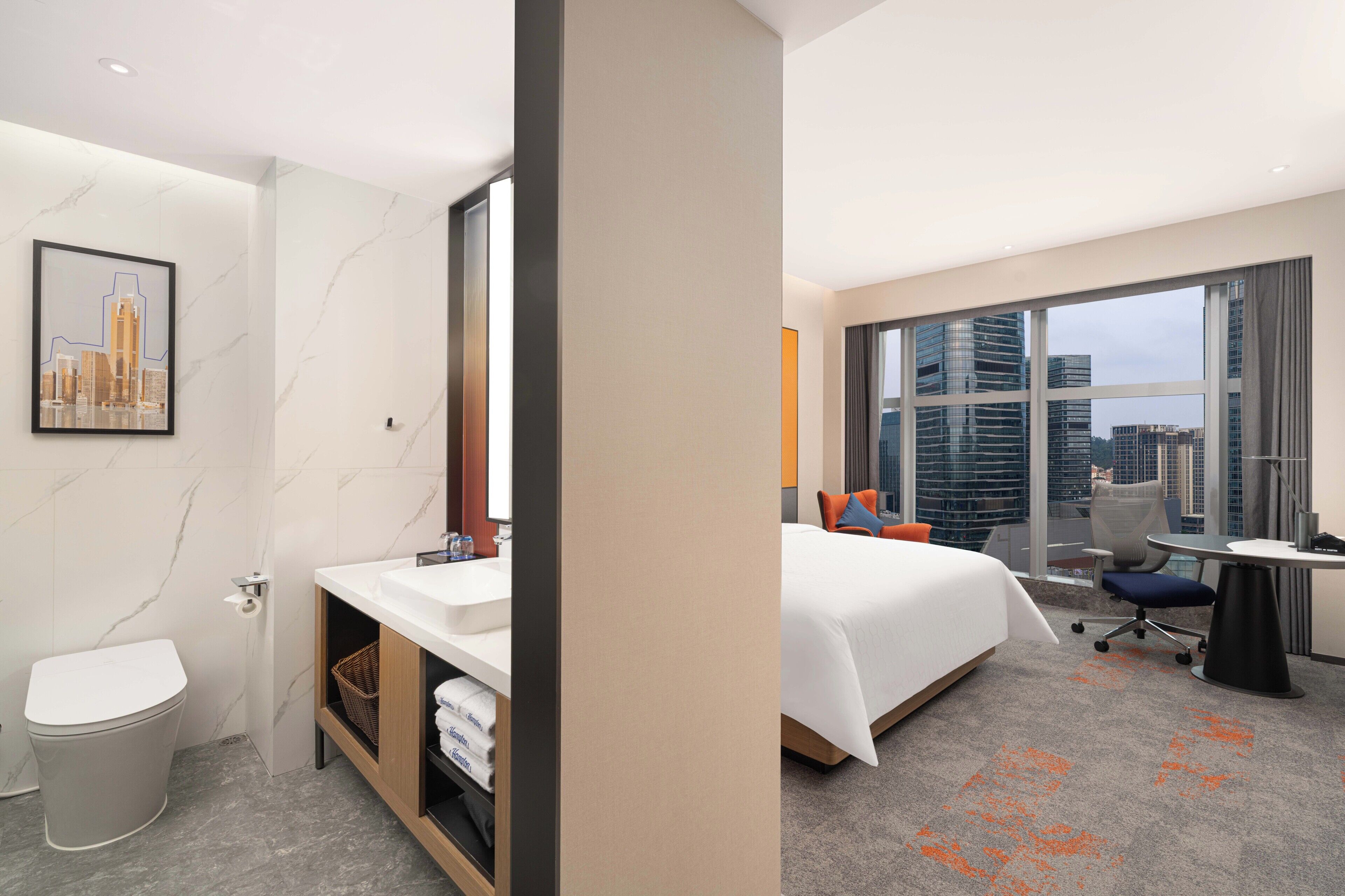 Comfort-Doppelzimmer, Stadtblick