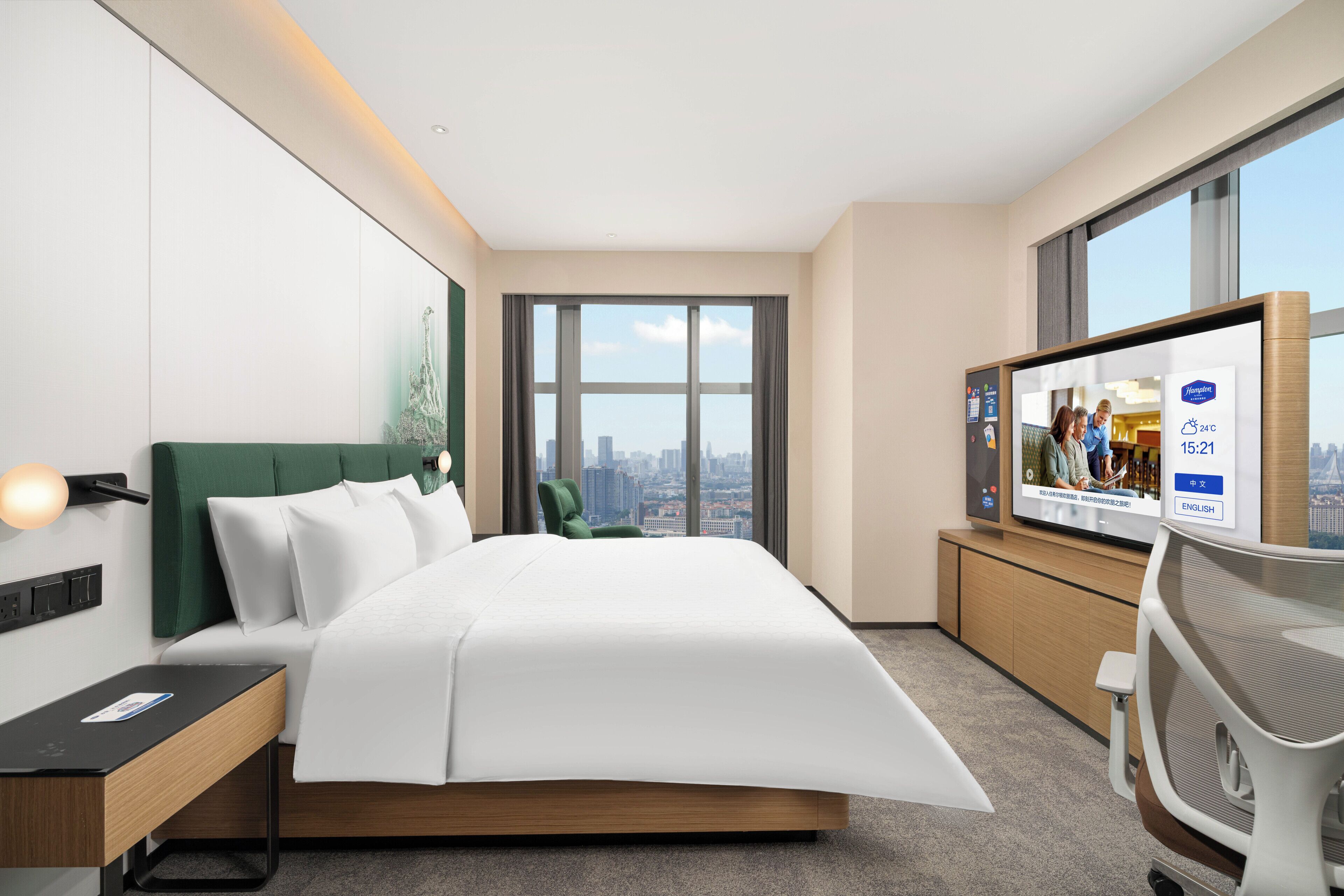 Classic Suite, City View | Premium bedding, memory foam beds, in-room safe, desk