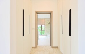 Vila Mewah, balkon, pemandangan samudra | Interior