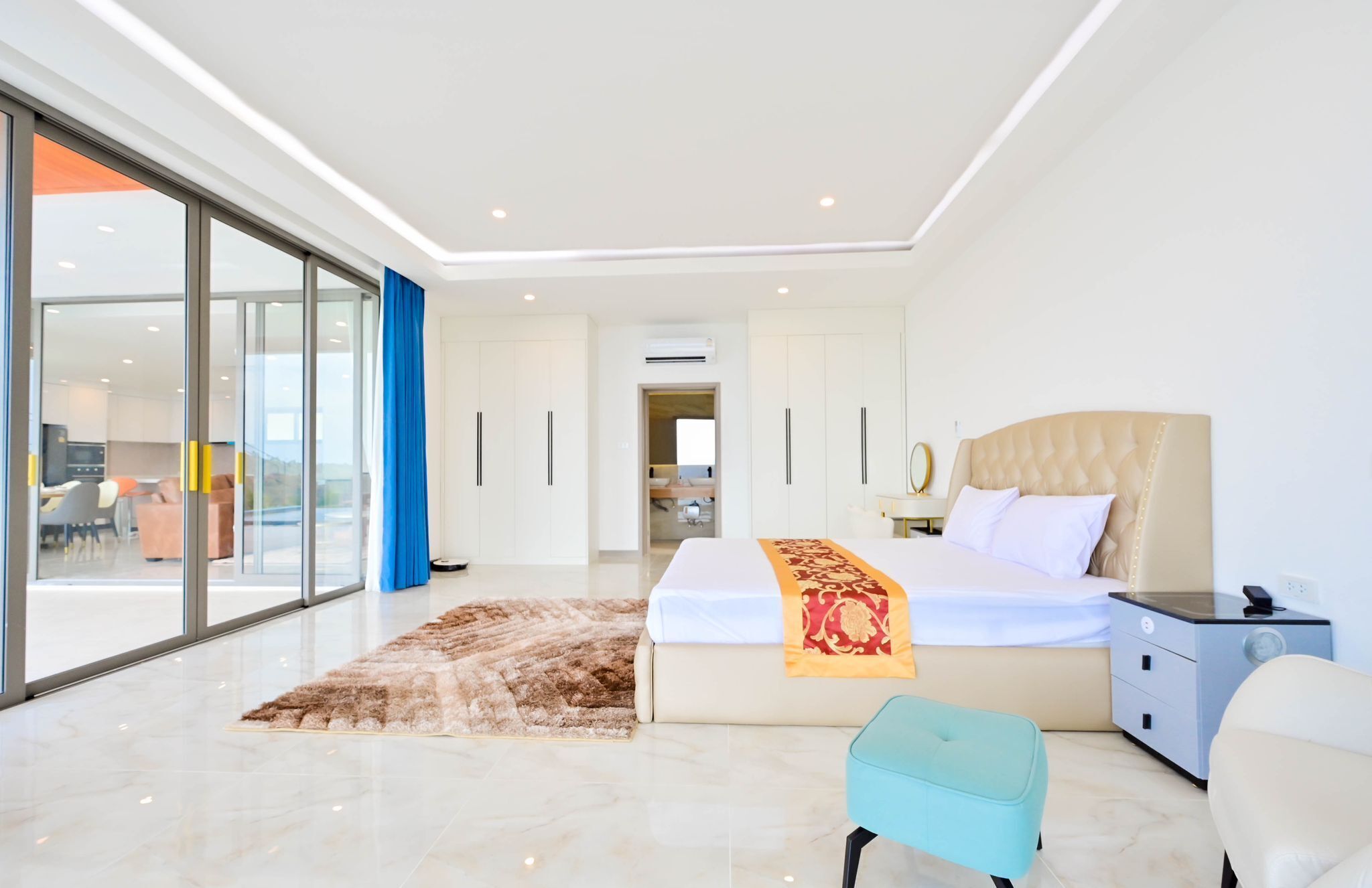 Luxury Villa, Balcony, Ocean View | In-room safe, desk, iron/ironing board, free WiFi