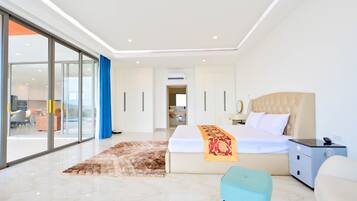 Luxury Villa, Balcony, Ocean View | In-room safe, desk, iron/ironing board, free WiFi