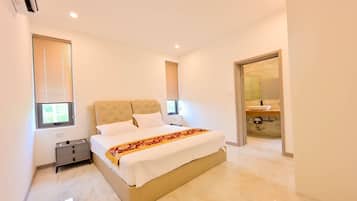 Vila Mewah, balkon, pemandangan samudra